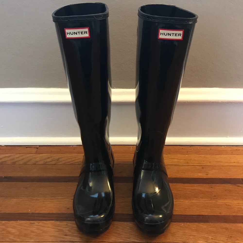 Hunter Original Back-Adjustable Gloss - Size 8